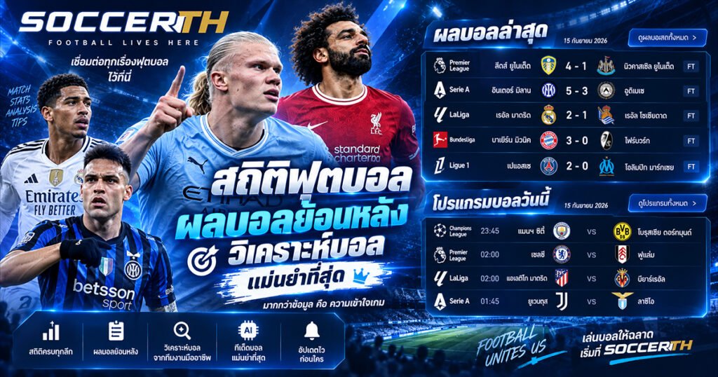 สถิติฟุตบอล